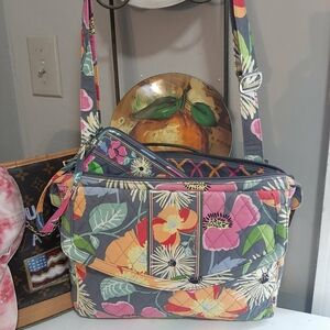 VERA BRADLEY Jazzy Blooms 2 Pc Set